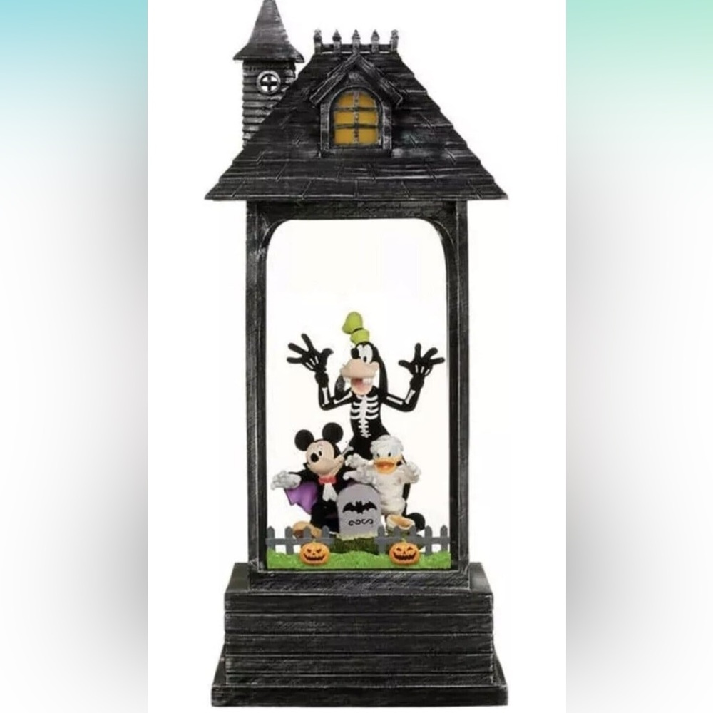 NIB Disney Mickey Mouse & Friends Halloween Glitter light and Musical lantern